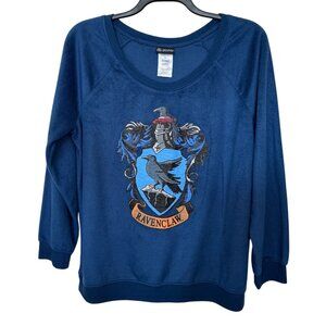 Harry Potter Ravenclaw Sweatshirt XXL Blue Wizarding World Graphic Crewneck